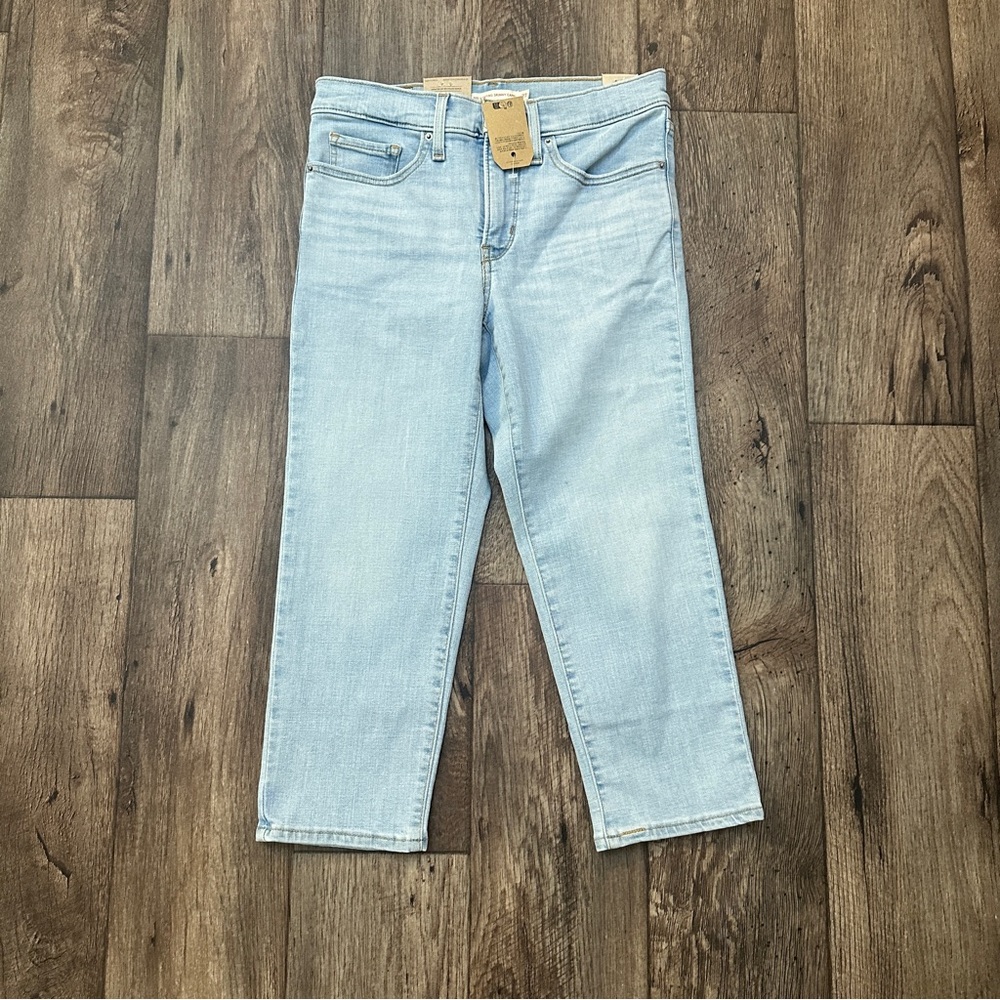 Levis 311 Shaping Skinny Capri Jeans Women’s Sz 27 Waist Blue Denim Zipper